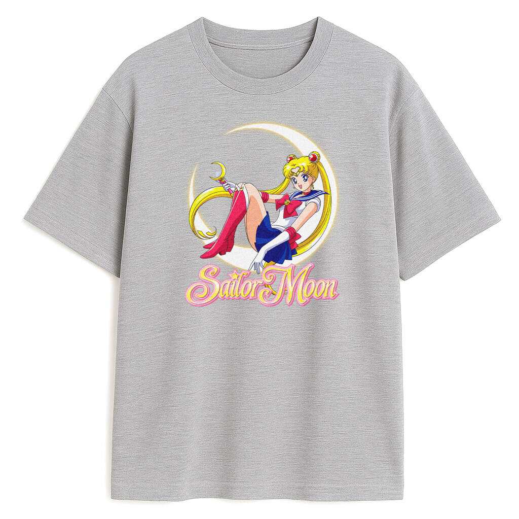 

2026 Fashion Cotton Sailor Moon Lost Americana Comfortable Breathable Y2K TShirt Summer Unisex Streetwear Parentchild Cotton Tee 4XL