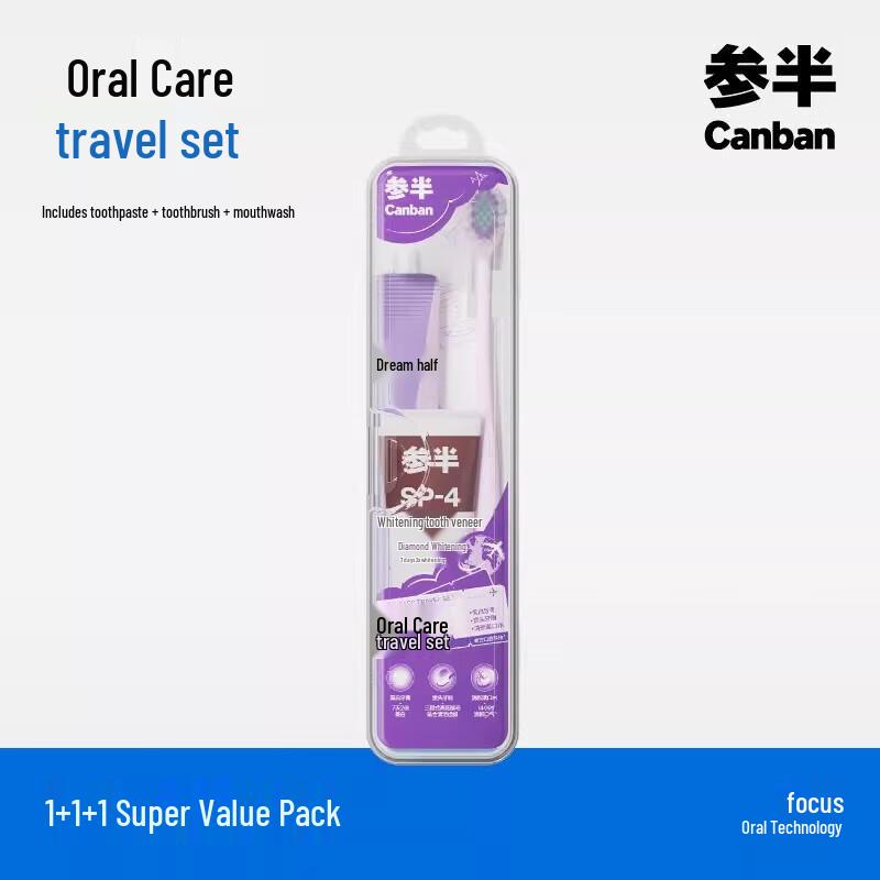 Can Ban Portable Dental Travel Set