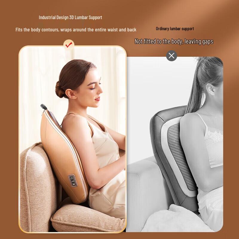 CLORIS Lumbar and Back Massager Cushion
