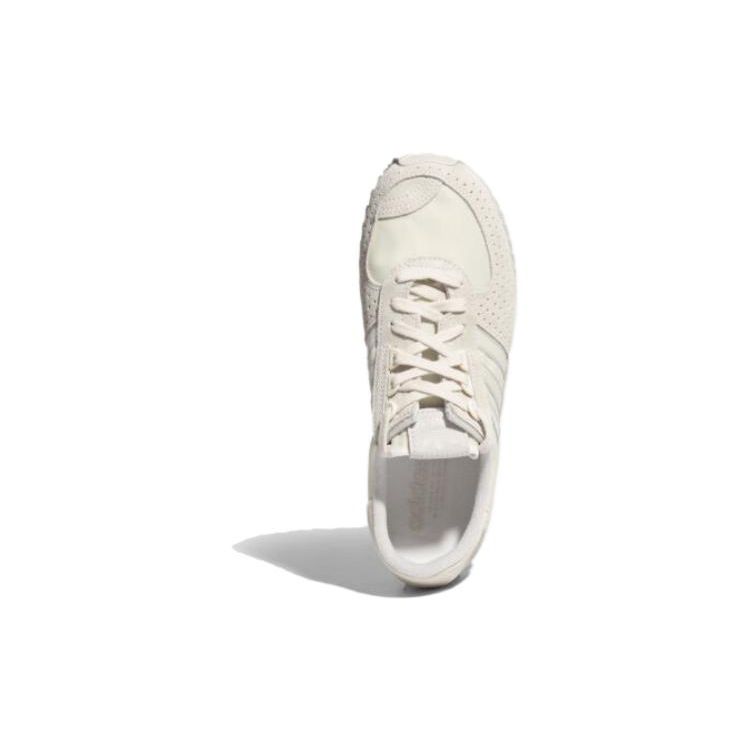 Adidas Originals City Marathon PT Round Toe Comfortable Shock Absorption Non-Slip Low-Top Casual Shoes Men sneakers Beige HQ7073