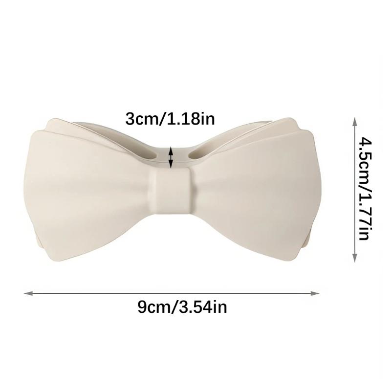 2lots Bows Shape Cord Holders Strong Sticky Backing Lovely Cable Charger Protectors For Home Appliances