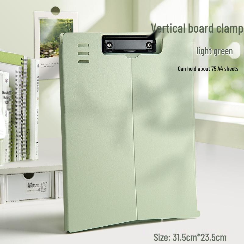 A4 Standable Thickened Clipboard for Students and Meetings