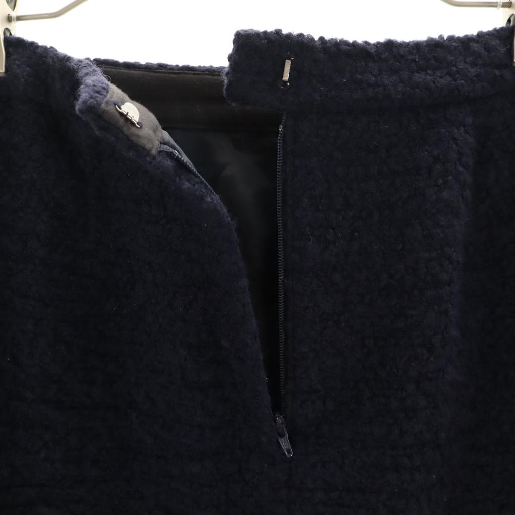 ESTNATION tillverkad i Japan Minikjol 38 Marinblå Dam Begagnad