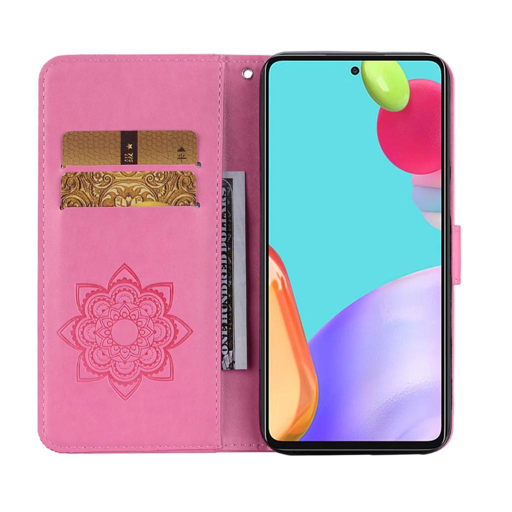 Flip Glitter Leather Wallet Case for Samsung Galaxy S24 S25 Ultra S23 S22 Plus A06 A16 A36 A56 A55 A15 A35 Emboss Owl Bag Cover