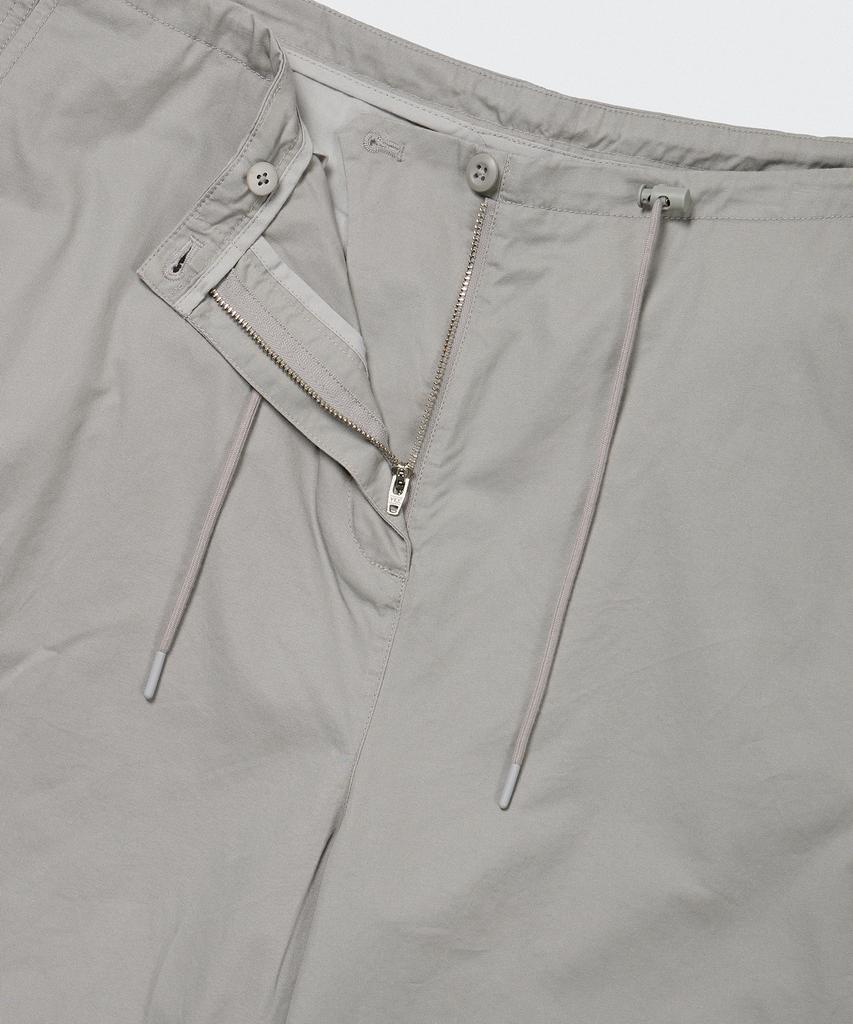 MUSINSA STANDARD WOMAN Women'S Cotton Parachute Pants [Light Gray]