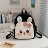 Schoolbag Korean version of children's bag female high-value cute cartoon cute treasure spring outing small backpack soft glutinous kindergarten 