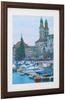 FUJICOLOR Wooden Frame Brown 407376 IM-30 6-Cut