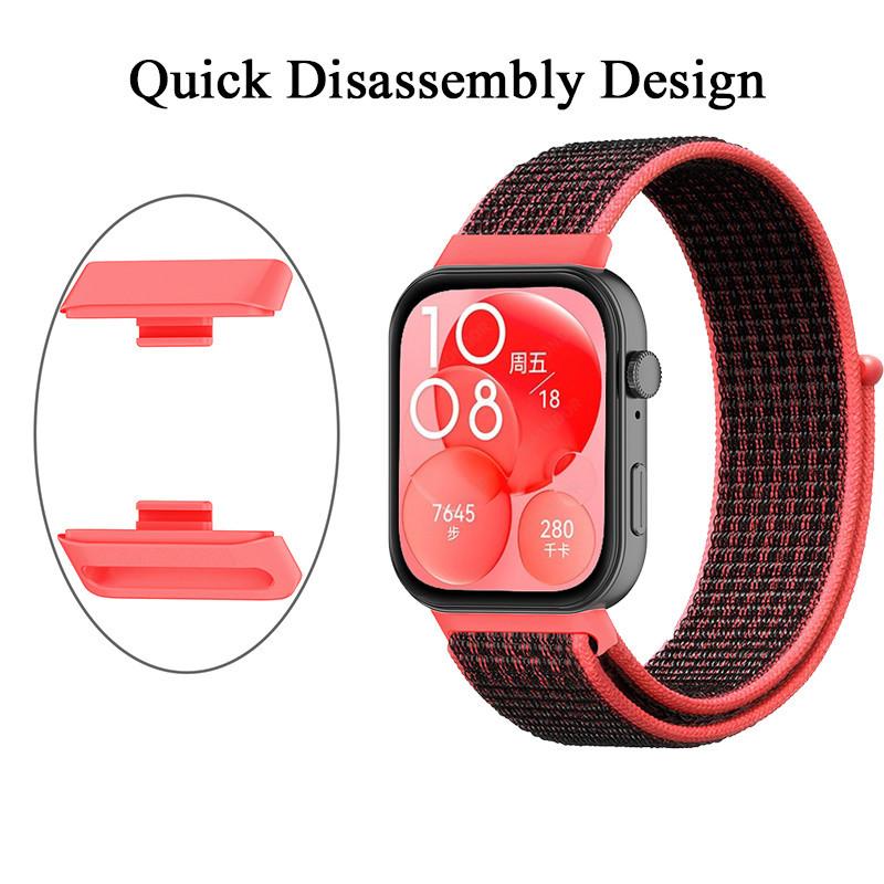 Nylon Strap For Huawei Watch Fit 4 Pro 3 watchband Breathable Woven wristband Replacement band