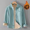 Thickened Fleece Casual Men's Shirt Jacket