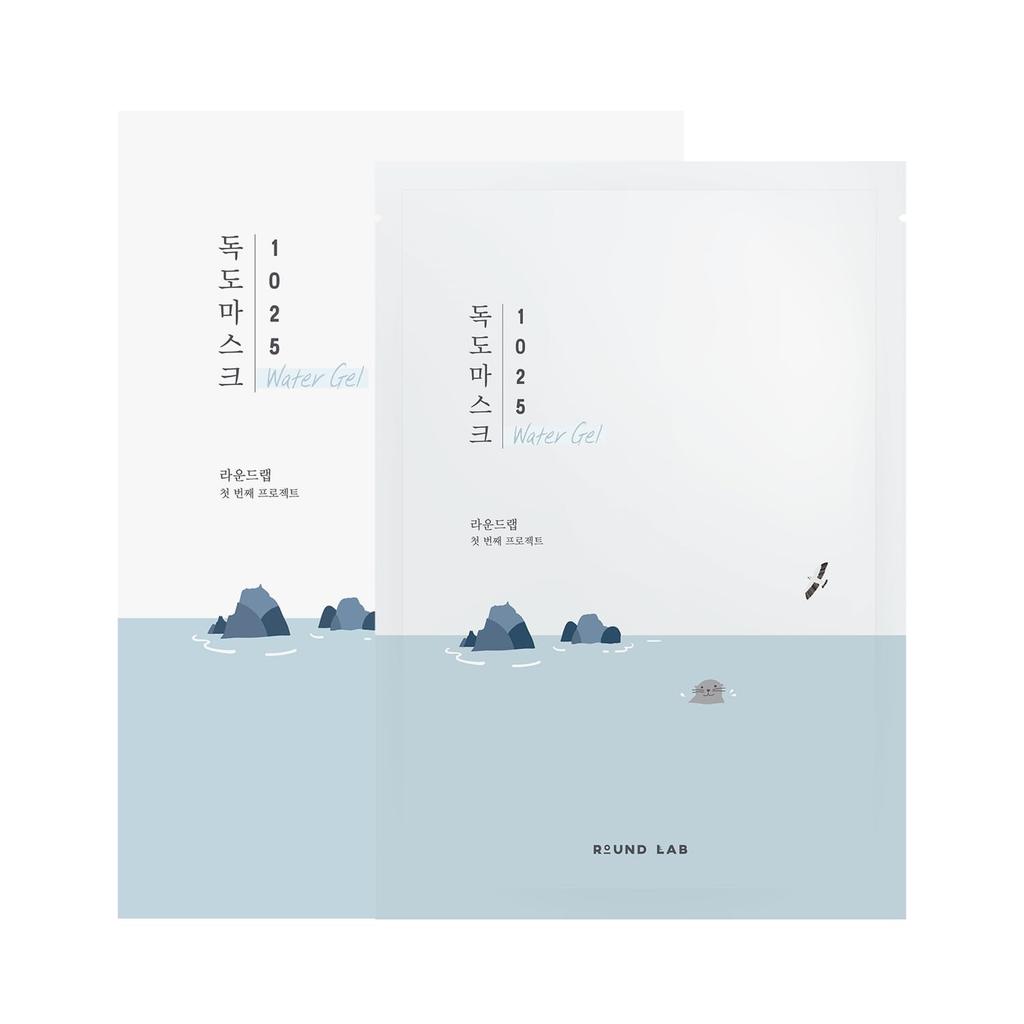 [Round Lab] 1025 Dokdo Hydrating Water Gel Mask | Korean Skincare, Hydration locking, Cooling