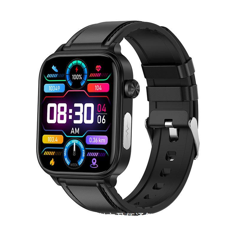 ET570 Bluetooth Smartwatch 2024: ECG, Body Temp, Heart Rate, Blood Pressure, Multi-Sport Features
