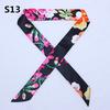 47 Colors Brand Bandana Small Silk Bag Scarf Women Head Hijab Scarf Long Skinny Scarves For Ladies Fashion Headband