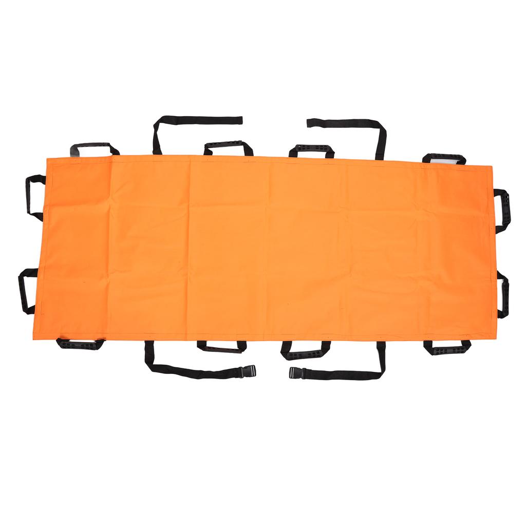 12 Handle Home Folding Stretcher Simple Soft Portable Transport Unit for Emergency Work