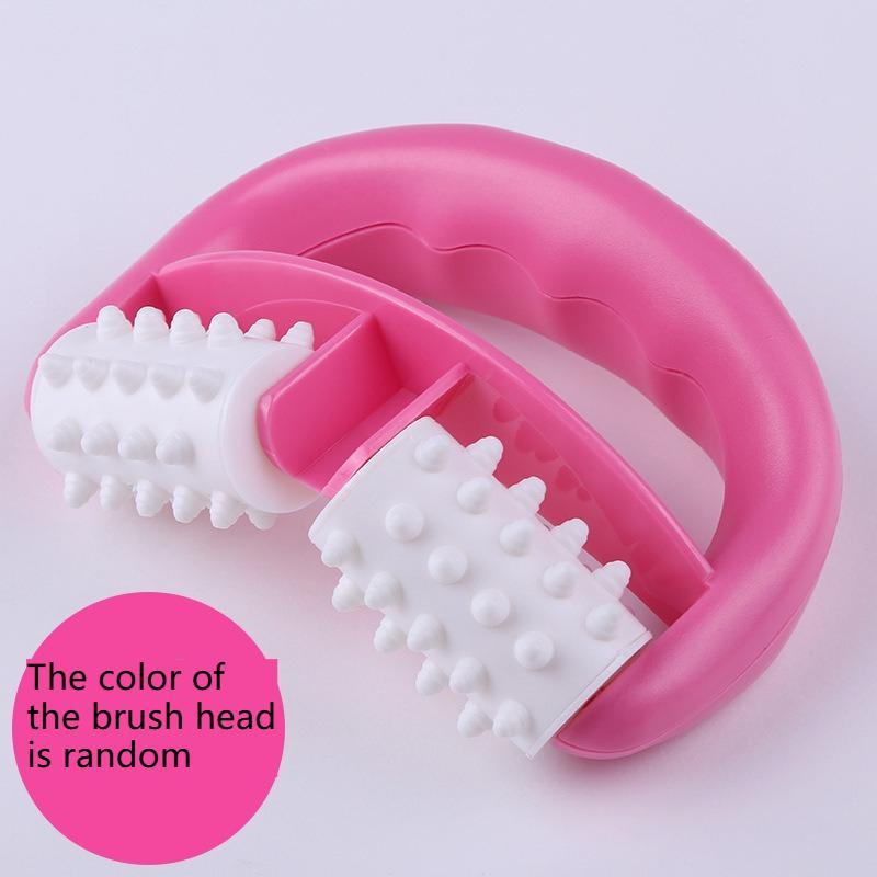 

1 шт. Быстрый антицеллюлитный ролик Массажер для красоты Ручной антицеллюлитный массажный ролик Здоровье Уход Целлюлит Подтяжка ног Массаж розовый