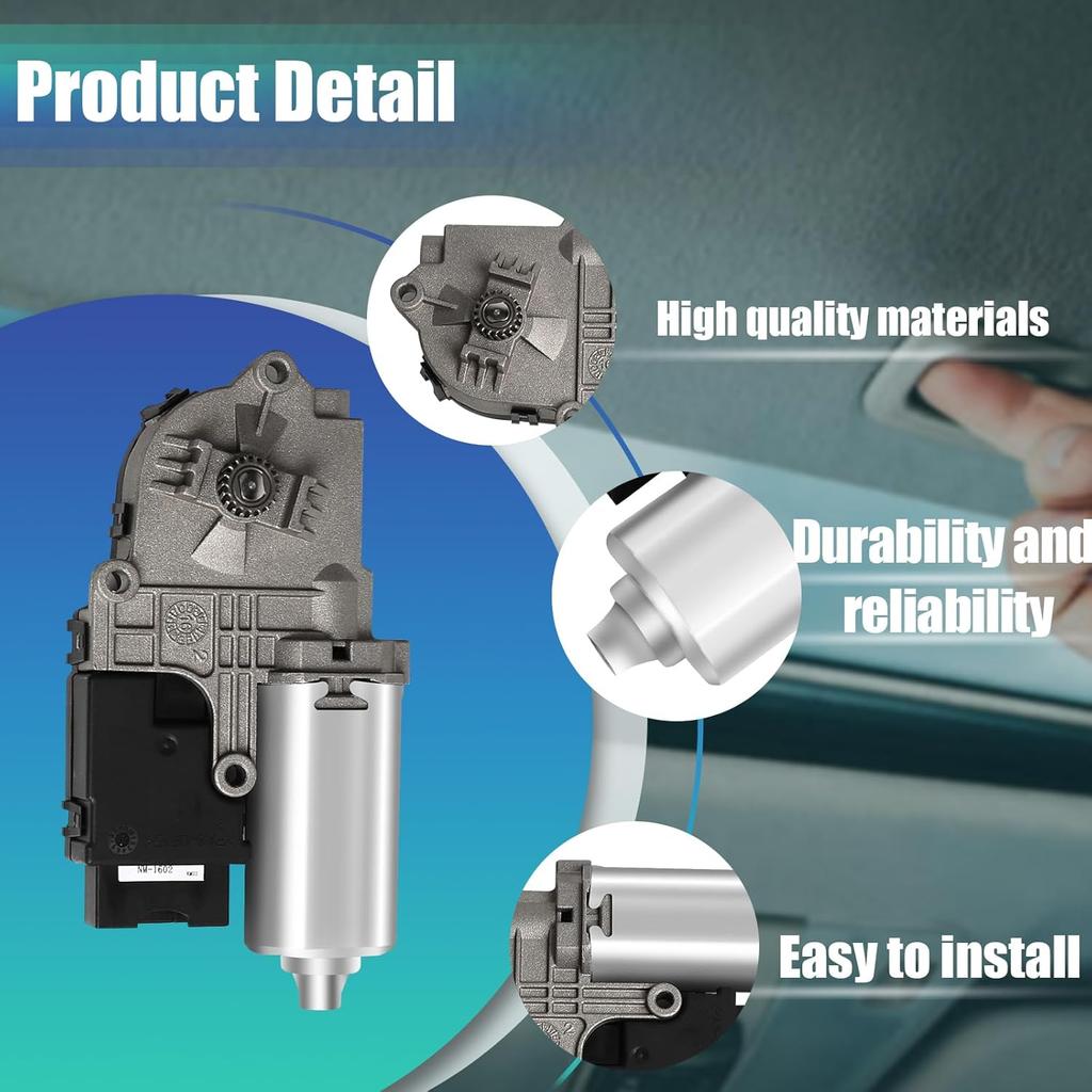 Sunroof Motor Compatible with Ford Explorer Sport Utility 2011-2017 Moonroof Motor Replaces BB53-15B689-AB BB5Z15790A BB5Z15790D