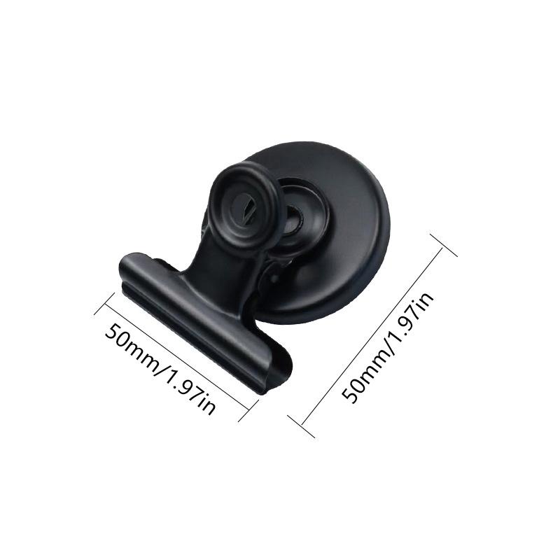 M-3 Stück Starke Magnete Magnetische Clips Bulldog-Clips Strapazierfähige Magnetische Clips Perfekt für Whiteboard-Magnete Foto-Displays Zuhause