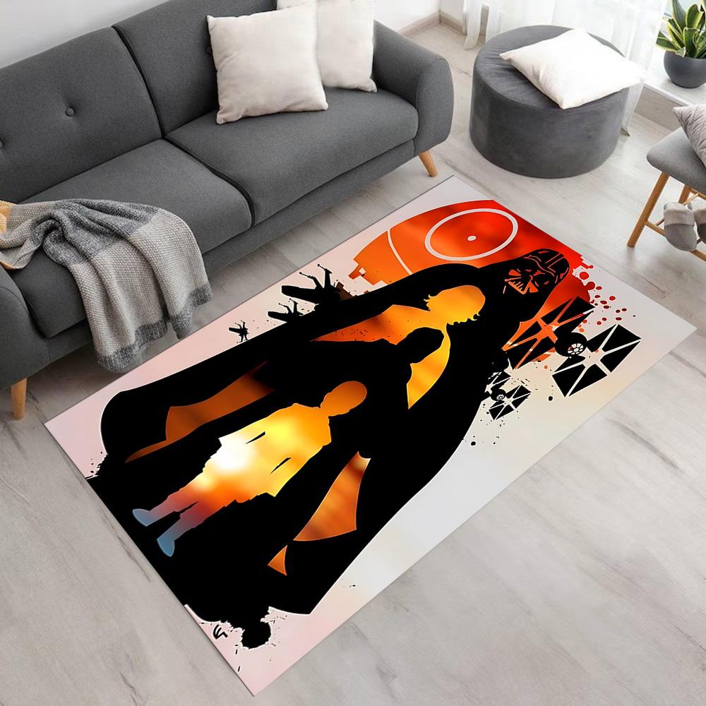 Star Wars Carpet Design for Hallway Entryway Dormitory Decorate Room Anti-slip Rug Office Home Decor Perfect Gift for Women Men