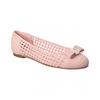 Ferragamo Varina Leather Ballet Flat Pink
