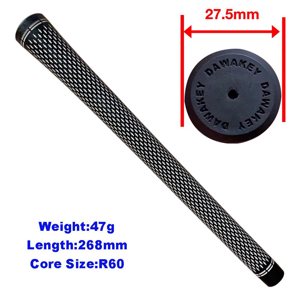 Customizable Golf Grip with 360-Degree Snowflake Design