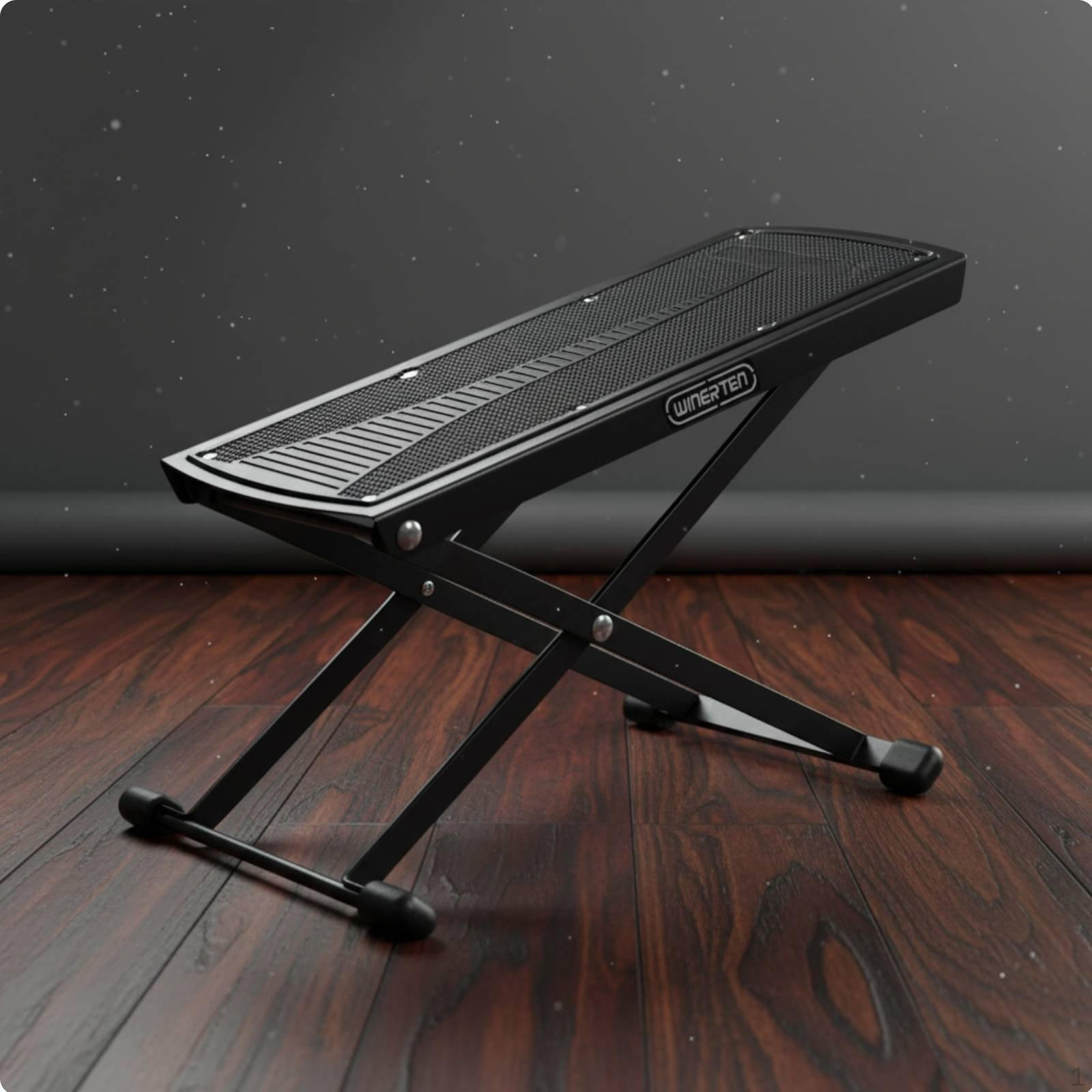 Classical Guitar Footrest Foldable Folding Foot Rest Portable Stool for Guitarists,