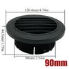 2X 42/60/75/90mm Car Parking Heater Air Vent Outlet Heater Ducting Pipe Air Joiner Directional Rotatable For Webasto Eberspacher
