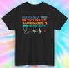 Educated Vaccinated Caffeinated Dedicated T-Shirt | Nurse Doctor Tee S-4xl