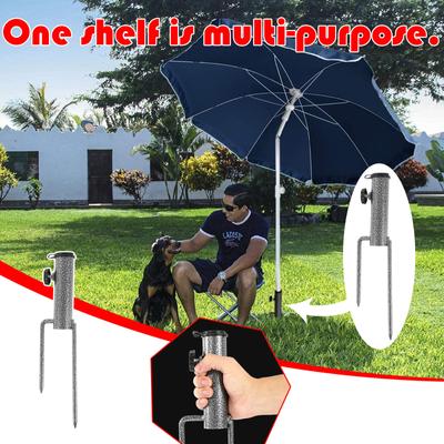 Parasol Stand Spike Umbrella Stand Parasol Ground Stake Umbrella Ground Plug ( Spike Stand For Beach Fishing Garden)