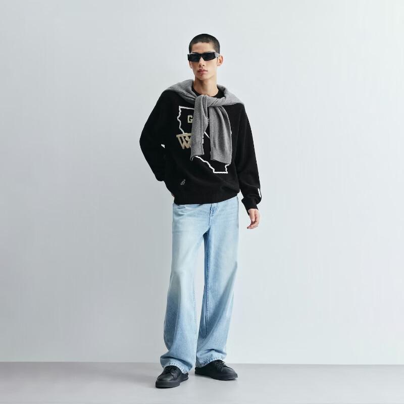 Jack & Jones NBA Warriors Collaboration Crew Neck Sweater