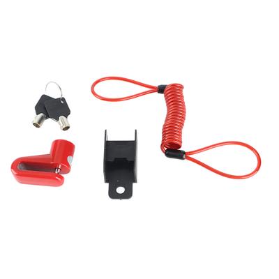 Freni a Disco Ruota Antifurto con Filo per Scooter Elettrico Xiaomi Mijia M365