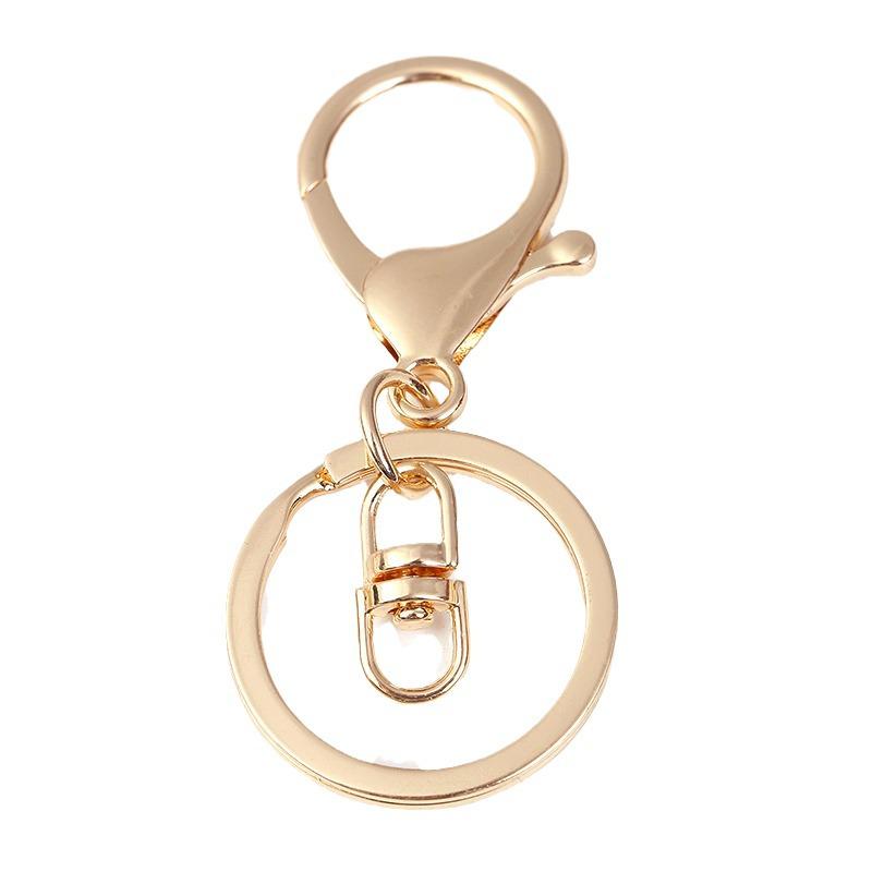 Yi Lian Schmuck Zinklegierung Herzplatte Schlüsselanhänger mit Karabinerverschluss