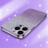 Fashion Gradient Bling Plating Hülle für iPhone 15 Pro Max 14 Plus 13 12 Mini 11 X XR Xs 7 8 SE 2022 Silikonhülle Glitzer Rückseite