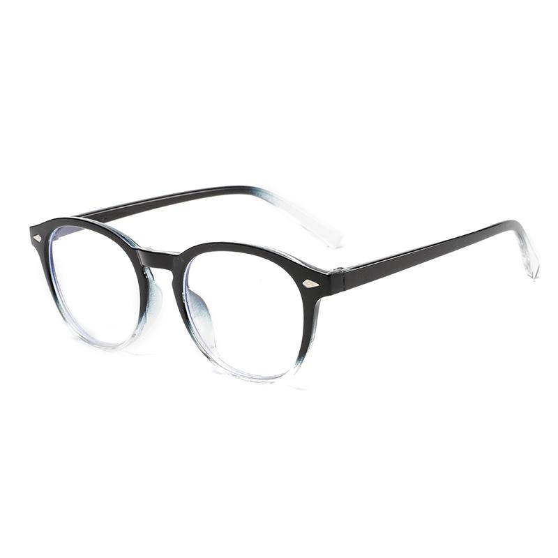 Anti-blue Light Glasses Exquisite Round Eyewear Women Men Simple Leisure Eyewear Blue Light Blocking Man Lady Computer Eyeglas