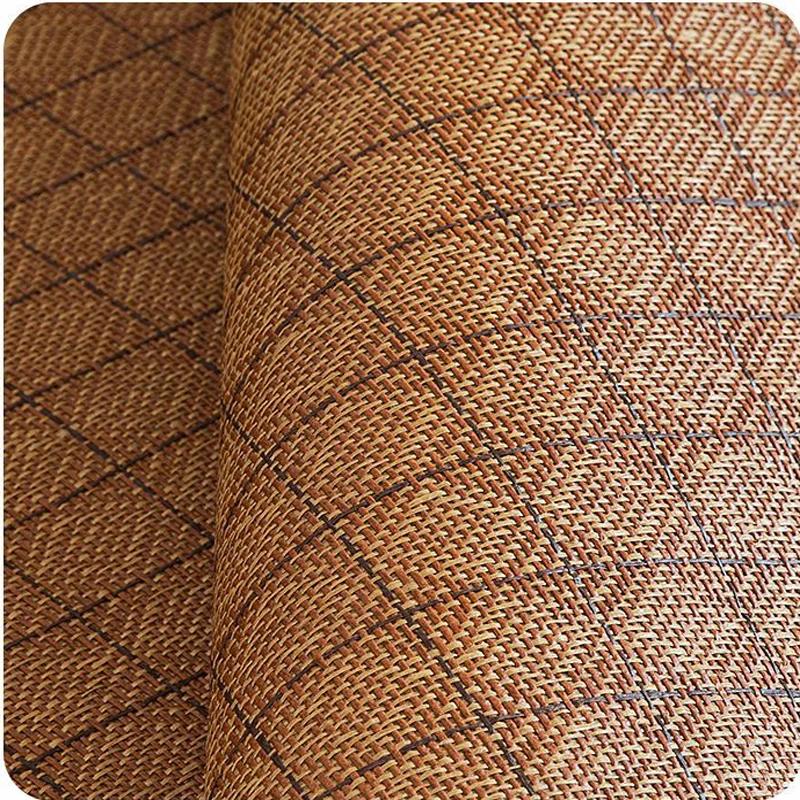 WOSTAR Summer Bamboo Rattan Mattress Adult Baby Cool Sleeping Mat Ice Cold Sheet Single Double Bed Foldable Protection Pad 150