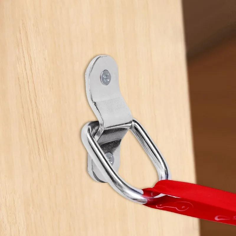 10/1Pcs D Rings Tie Down Anchors Ring Pull Hook Stainless Steel Lashing Ring Load Fit for Car Boat Cargo Trailer Vehicles RV Van