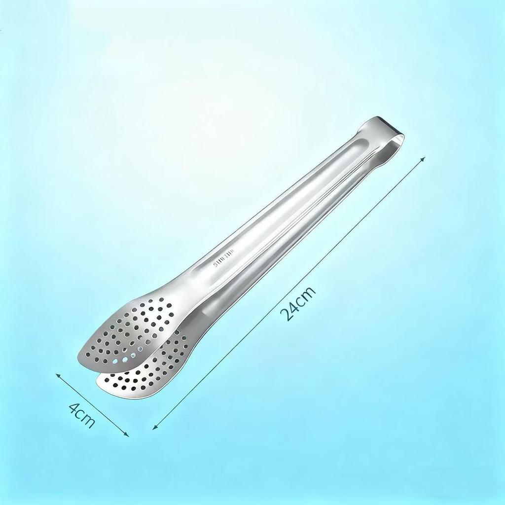 Stainless Steel BBQ, Baking, and Buffet Tongs