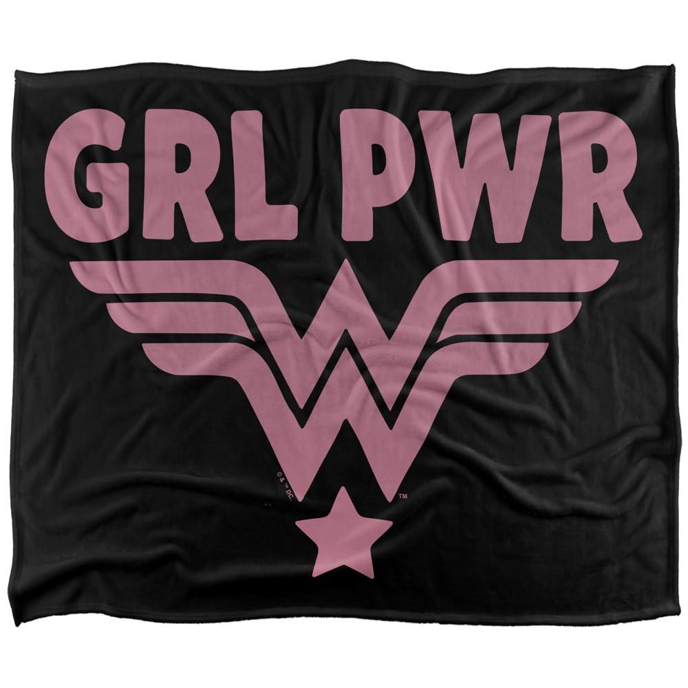 Wonder Woman Girl Power Soft Touch Blanket