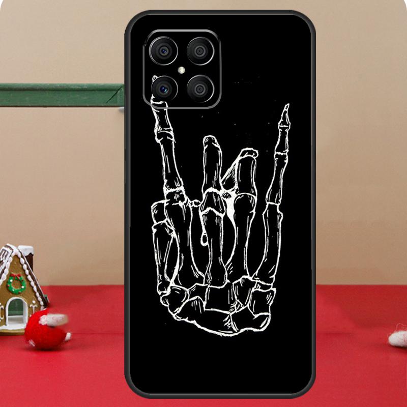 Punk Rock For Huawei P30 P60 Pro P20 P40 P50 P Smart Z Nova 5T Honor 70 50 X8 X9a Magic 5 Lite Case