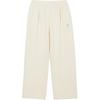 Covernat Loose Fit Solid Color Casual Pants Men bottoms Ivory CO2501PT31IV