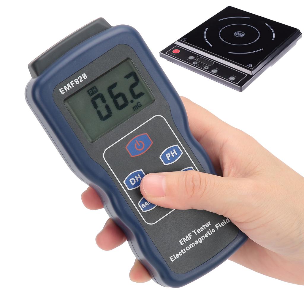 Magnetic Field Strength Meter 30Hz~400Hz for Audio‑Visual Equipment TV Display Screen Power Cord ABS High Accuracy Magnetic Field Meter Magnetic Field Strength Meter 30Hz~400Hz for Audio‑Visual Equipment TV Display Screen Power Cord ABS High Accuracy Magnetic Field Meter