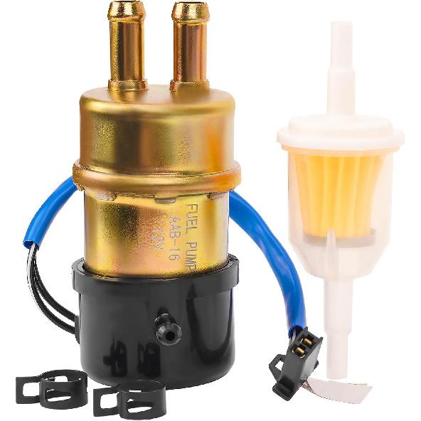 Road Passion 12v 55LPH Electric Fuel Pump for Honda Goldwing 1200 GL1200A 1984-1987/Honda V45 Magna VF750C 1982-1983/Honda V65 Magna VF1100C