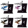 Harz Drachenfigur Magische Fliegende Bücherregal Lampe, Warmes Hängendes Nachtlicht, Fantasy Roman Fan Geschenk Leseecke Dekoration, Einzigartig für Liebhaber