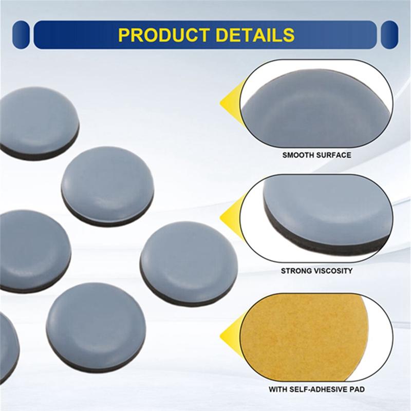 B97A-Small For Kitchen Finds 24 PCS Self-Adhesive Appliance Sliders Slider Hacks For Kitchen Easy To Move
