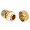 Reliable Brass Garden Hose Quick Release Connectors (2 Pairs)   Smooth and Effortless