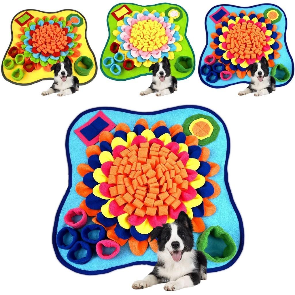 Interaktivní čichací podložka pro mazlíčky Materiál: Fleece Podporuje přirozené hledání potravy