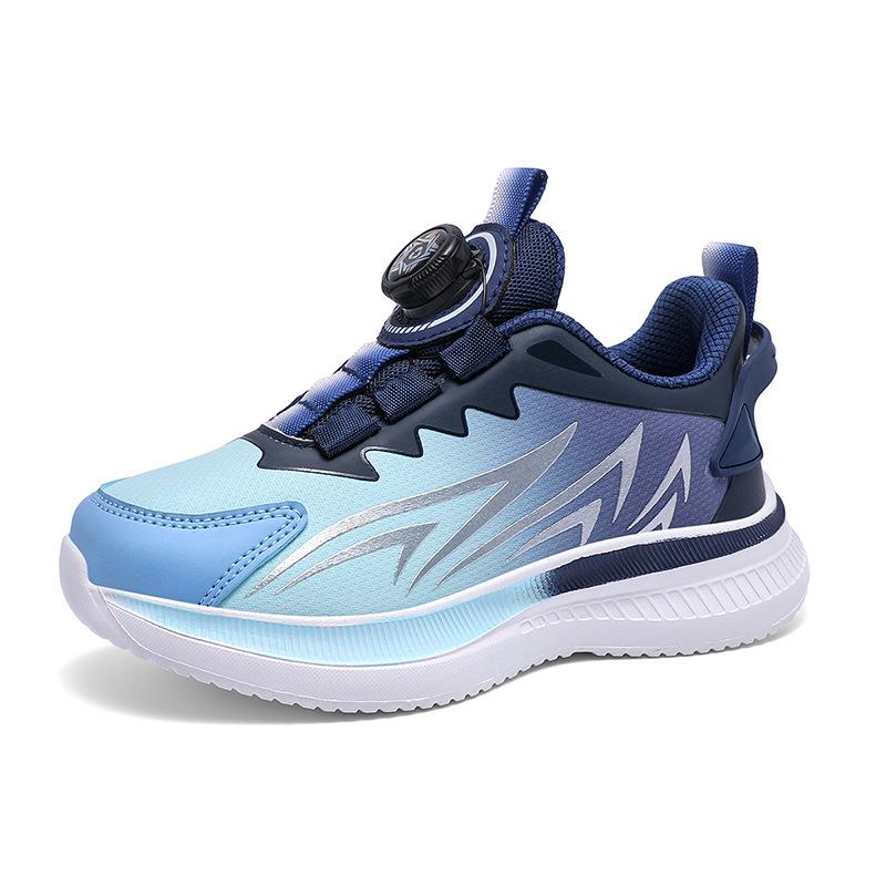 Spring & Autumn 2025 Breathable Mesh Children's Sports Shoes - Non-slip, Shock-Absorbing Running Sneakers for Boys & Girls