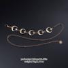 Waist Chain Metal Moon Belt Body Chain Women'S Retro Atmospheric Adjustable Dress Waist Jewelry