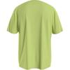 Calvin Klein Logo Print Crew Neck Short Sleeve T-Shirt Men Tops Green KM0KM00971