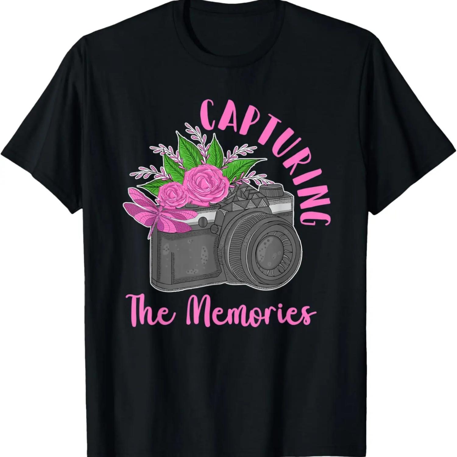 Photographer Photography Cute Life Is Like A Camera T-Shirt XXXXXL чёрный 1630₽