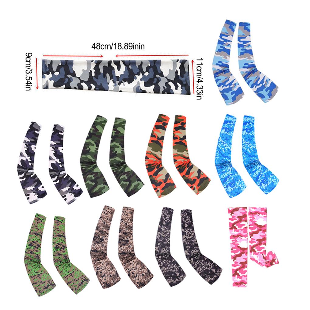 Arm Sun UV Protection Cover Breathable Cuff Sportswear Fingerless Outdoor Fitness Sleeve Running Fishing Cycling