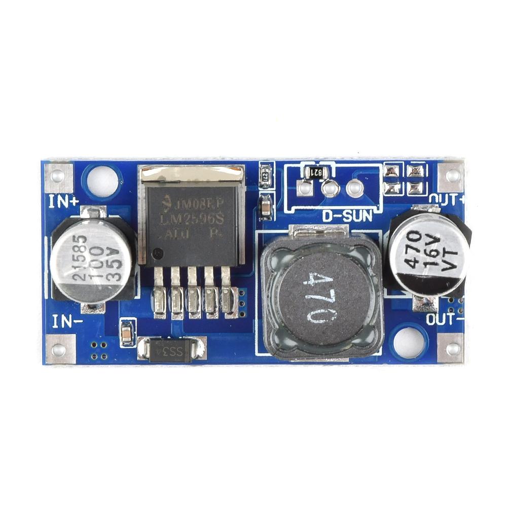 LM1196S DC-DC Step-down Power Module Regulator Board Buck Converter High Efficiency Voltage Regulator DIY Step-down Module